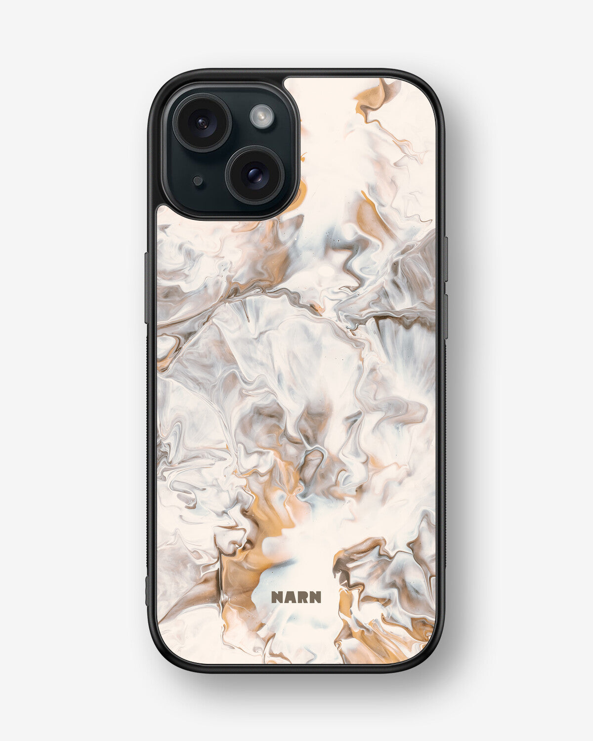 iPhone 15 Hard Case – Icy Caramel - View 1