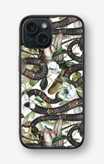 iPhone 15 Hard Case – Jungle Snake - View 1