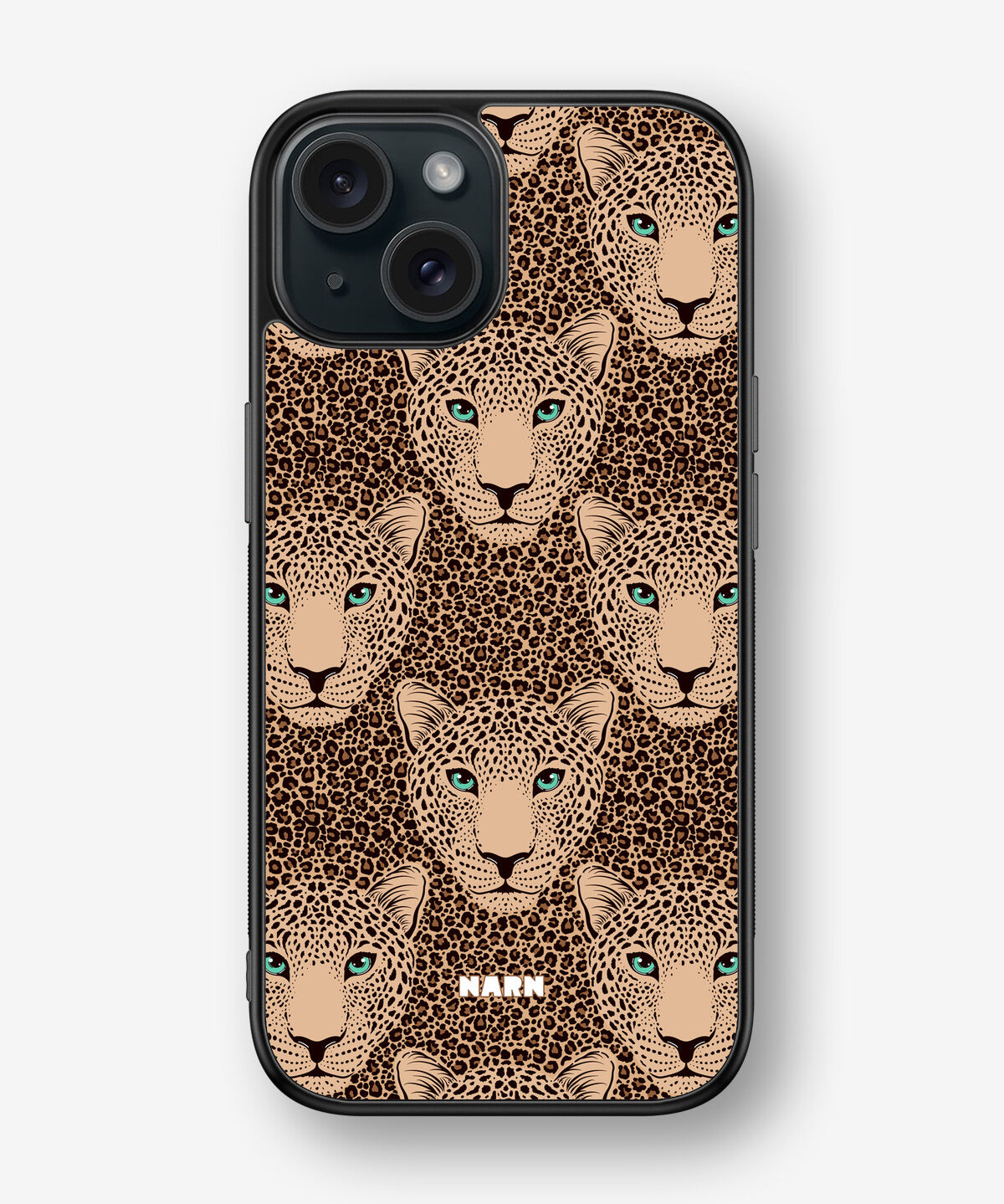 iPhone 15 Hard Case – Leopard Gaze - View 1