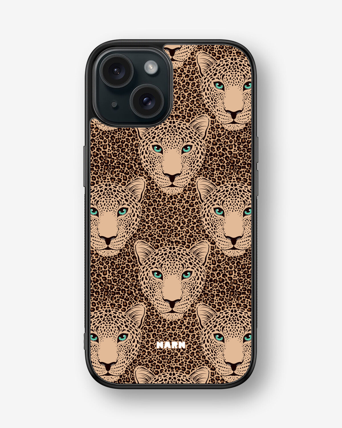 iPhone 15 Hard Case – Leopard Gaze - View 1