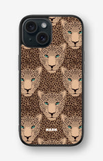 iPhone 15 Hard Case – Leopard Gaze - View 1