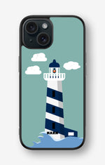 iPhone 15 Hard Case – Lighthouse - View 1