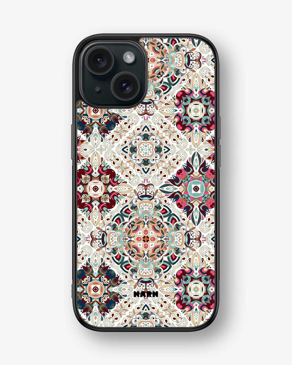 iPhone 15 Hard Case – Luxury Tile - View 1