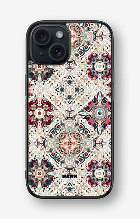 iPhone 15 Hard Case – Luxury Tile - View 1