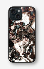 iPhone 15 Hard Case – Marble Brown - View 1
