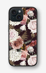 iPhone 15 Hard Case – Midnight Roses - View 1