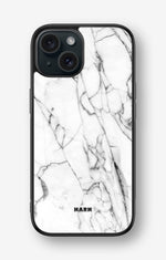 iPhone 15 Hard Case – Milky Marble - View 1