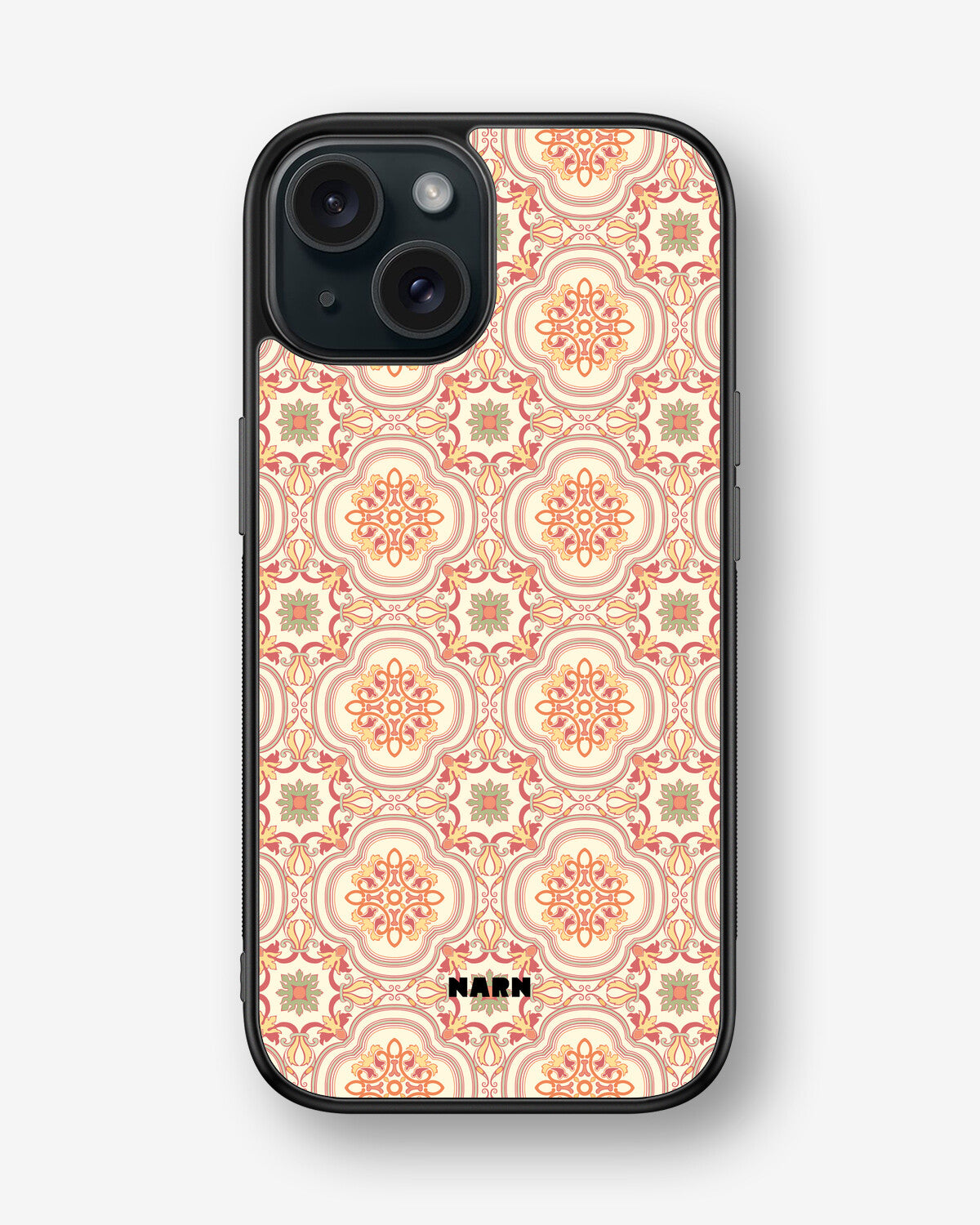iPhone 15 Hard Case – Moroccan Tiles - View 1