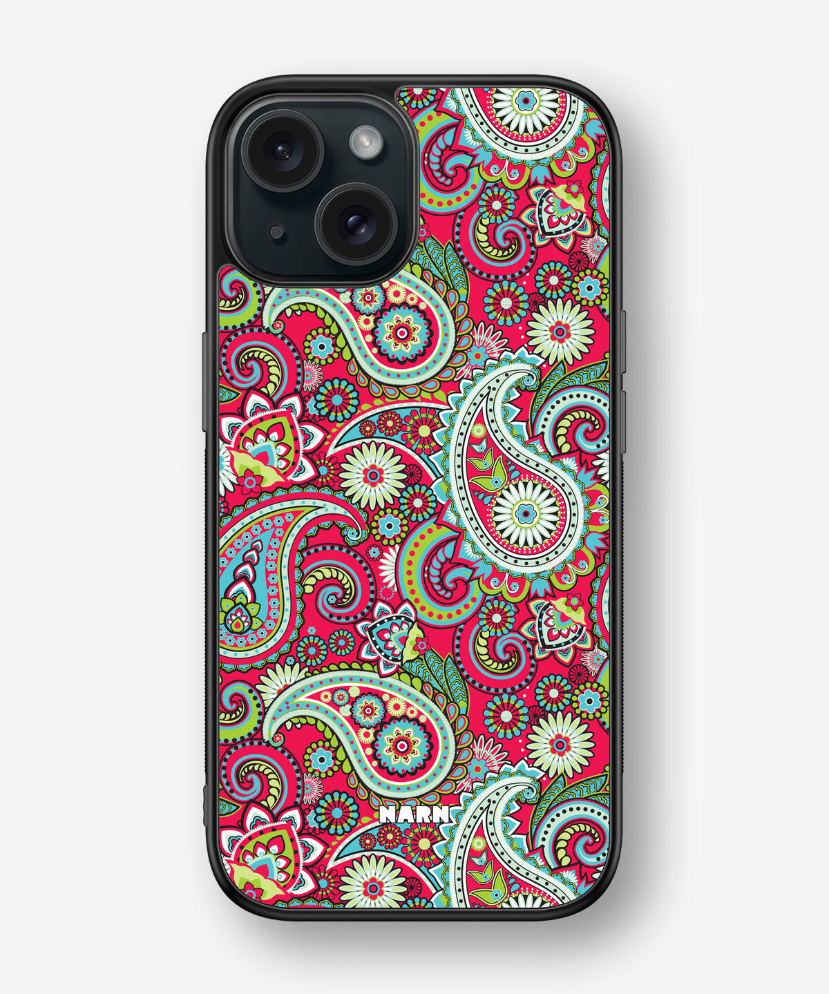 iPhone 15 Hard Case – Paisley Paradise - View 1