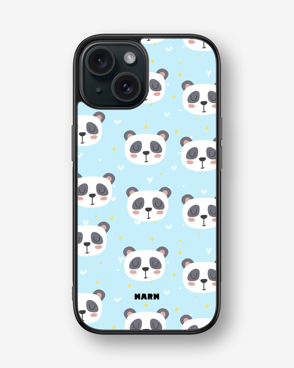 iPhone 15 Hard Case – Panda Dreams - View 1