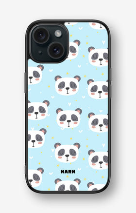iPhone 15 Hard Case – Panda Dreams - View 1