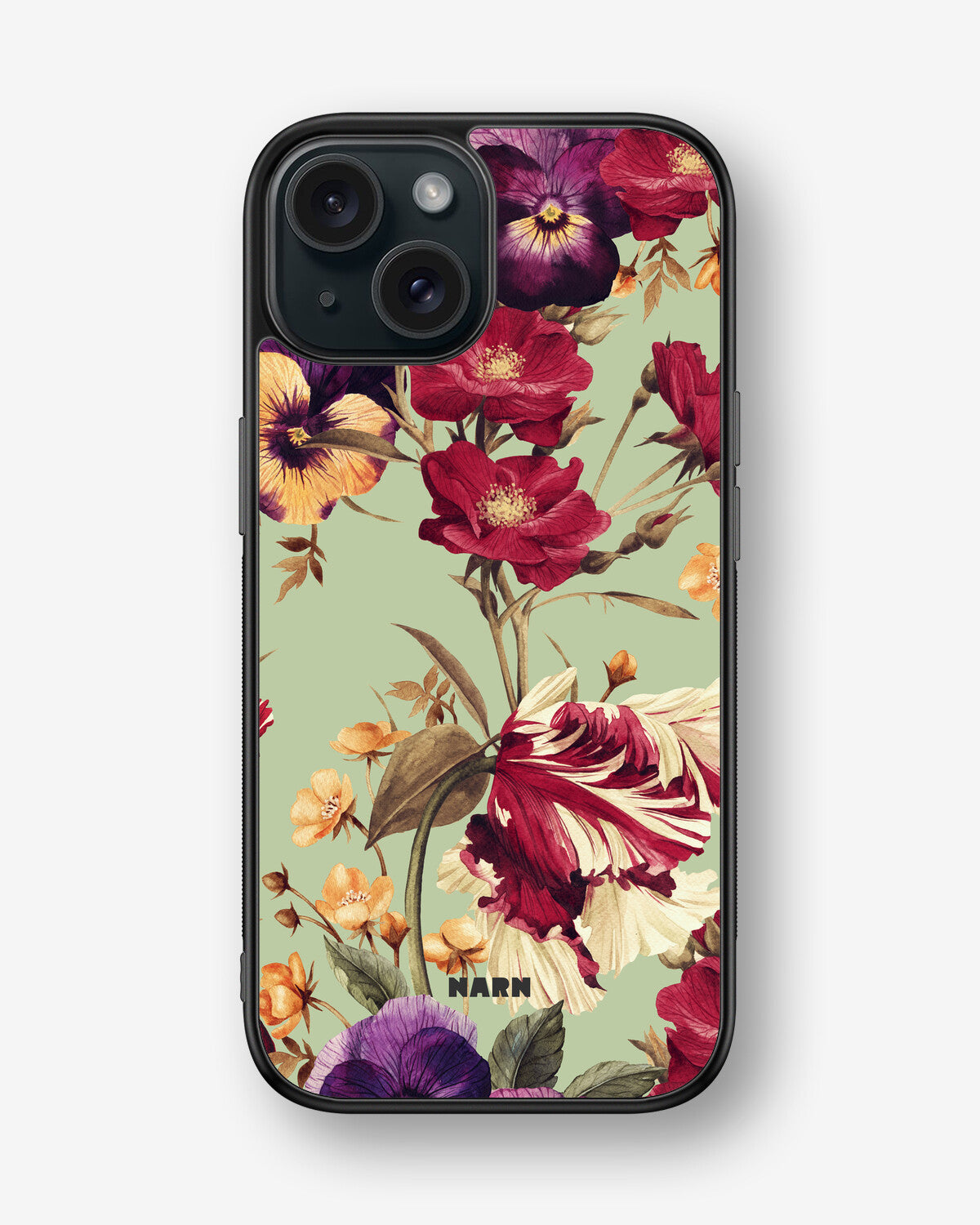iPhone 15 Hard Case – Pansy Pansy - View 1