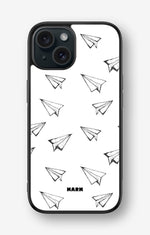 iPhone 15 Hard Case – Paper Planes - View 1