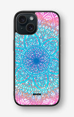 iPhone 15 Hard Case – Pastel Mandala - View 1