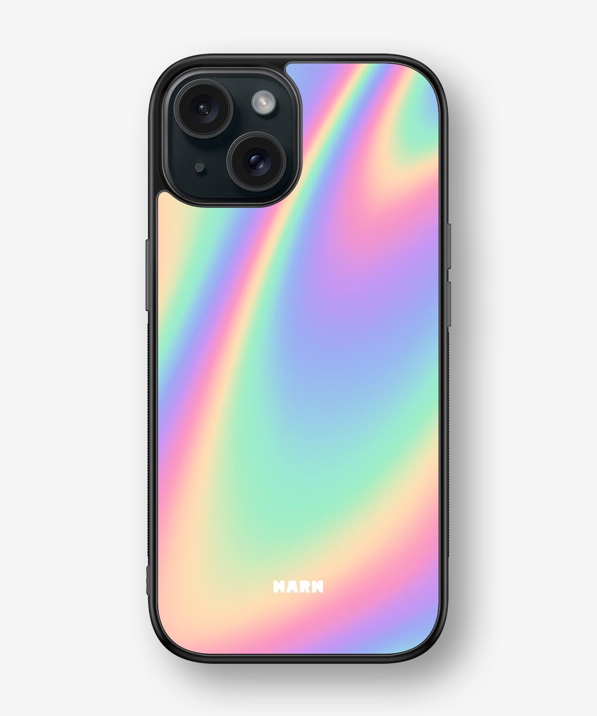 iPhone 15 Hard Case – Rainbow Haze - View 1