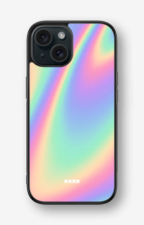 iPhone 15 Hard Case – Rainbow Haze - View 1