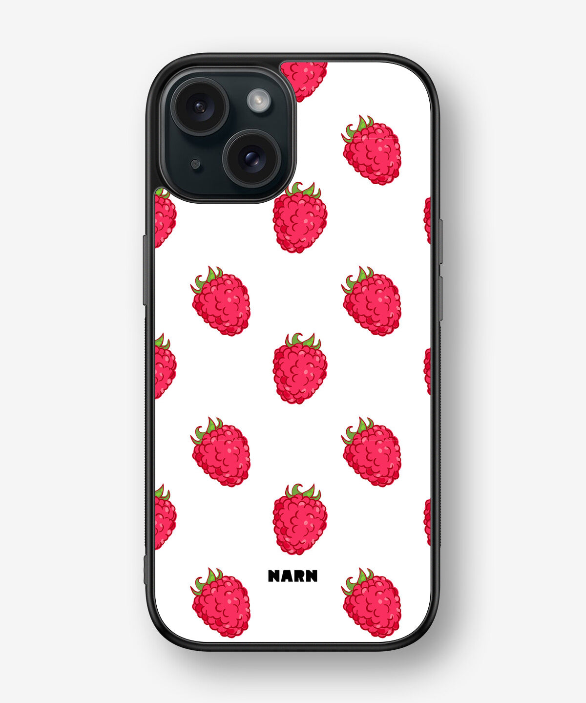 iPhone 15 Hard Case – Raspberry Bliss - View 1