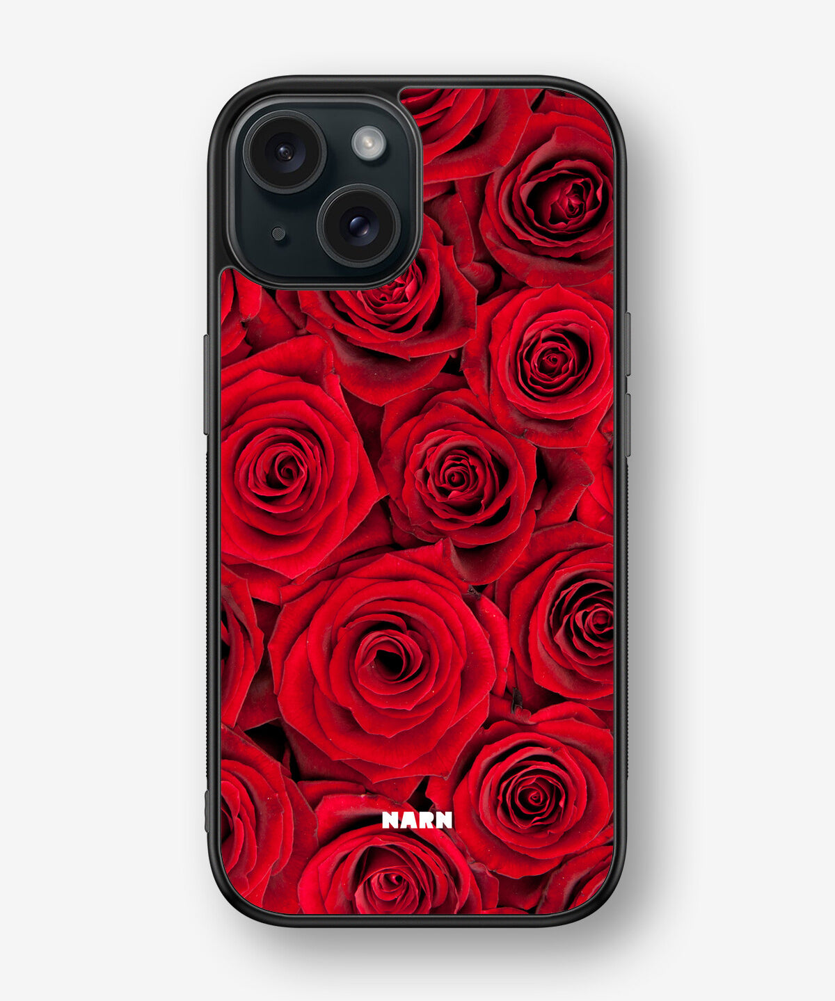 iPhone 15 Hard Case – Red Roses - View 1