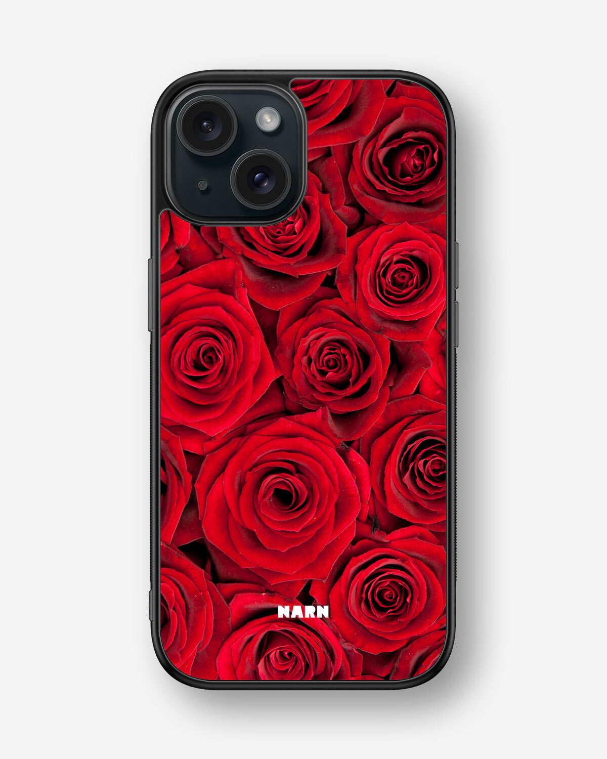 iPhone 15 Hard Case – Red Roses - View 1