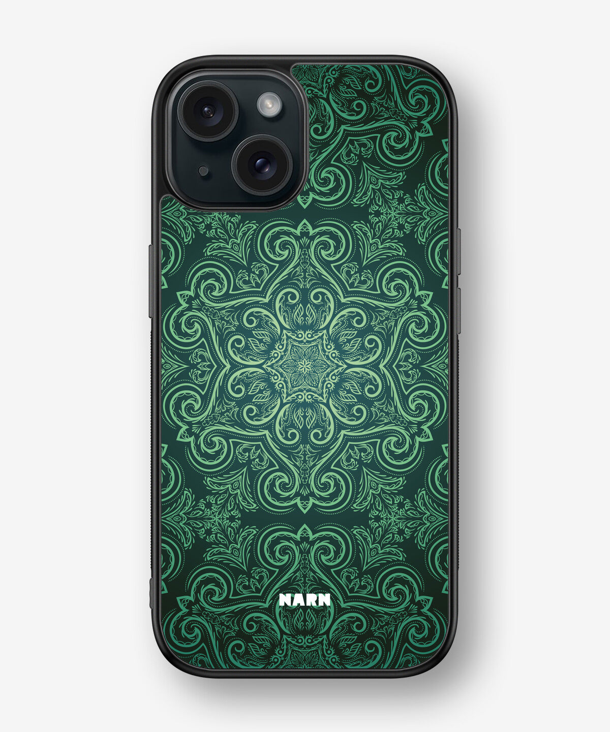 iPhone 15 Hard Case – Retro Forest - View 1