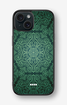 iPhone 15 Hard Case – Retro Forest - View 1