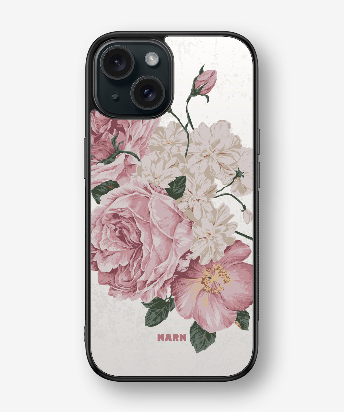 iPhone 15 Hard Case – Roses - View 1