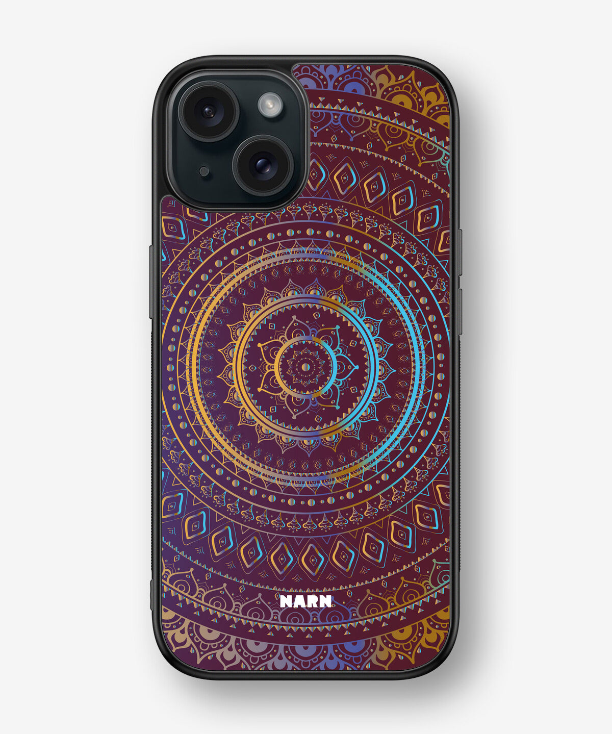 iPhone 15 Hard Case – Royal Mandala - View 1
