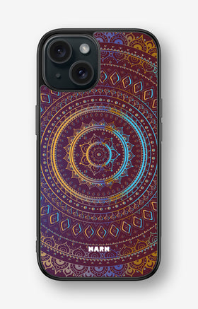 iPhone 15 Hard Case – Royal Mandala - View 1