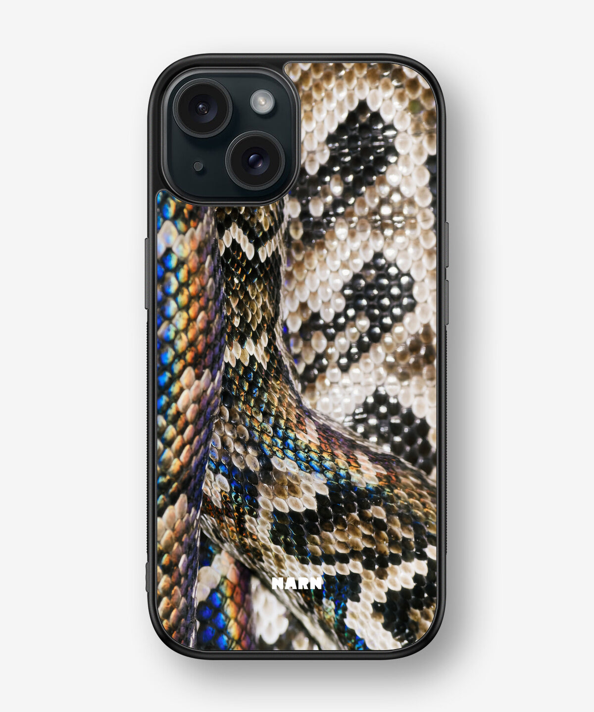 iPhone 15 Hard Case – Shining Snakeskin - View 1