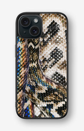 iPhone 15 Hard Case – Shining Snakeskin - View 1