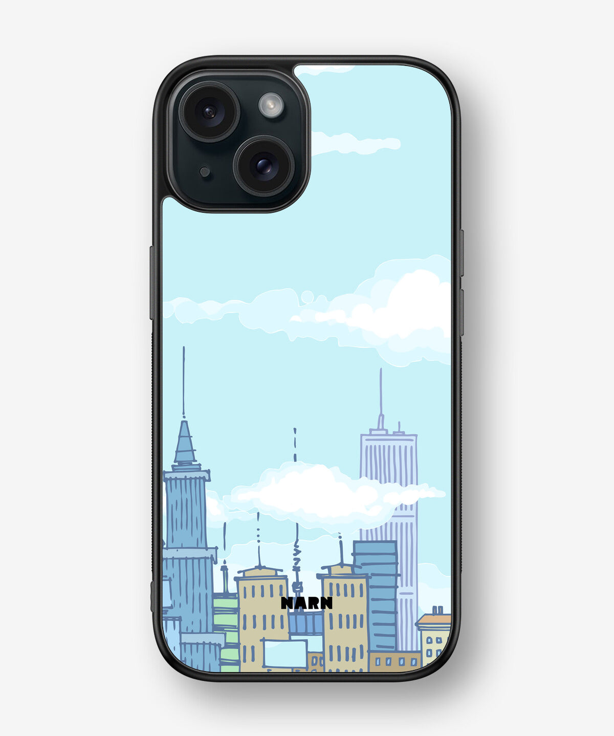 iPhone 15 Hard Case – Skyline - View 1