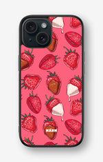 iPhone 15 Hard Case – Strawberry Chocolate - View 1