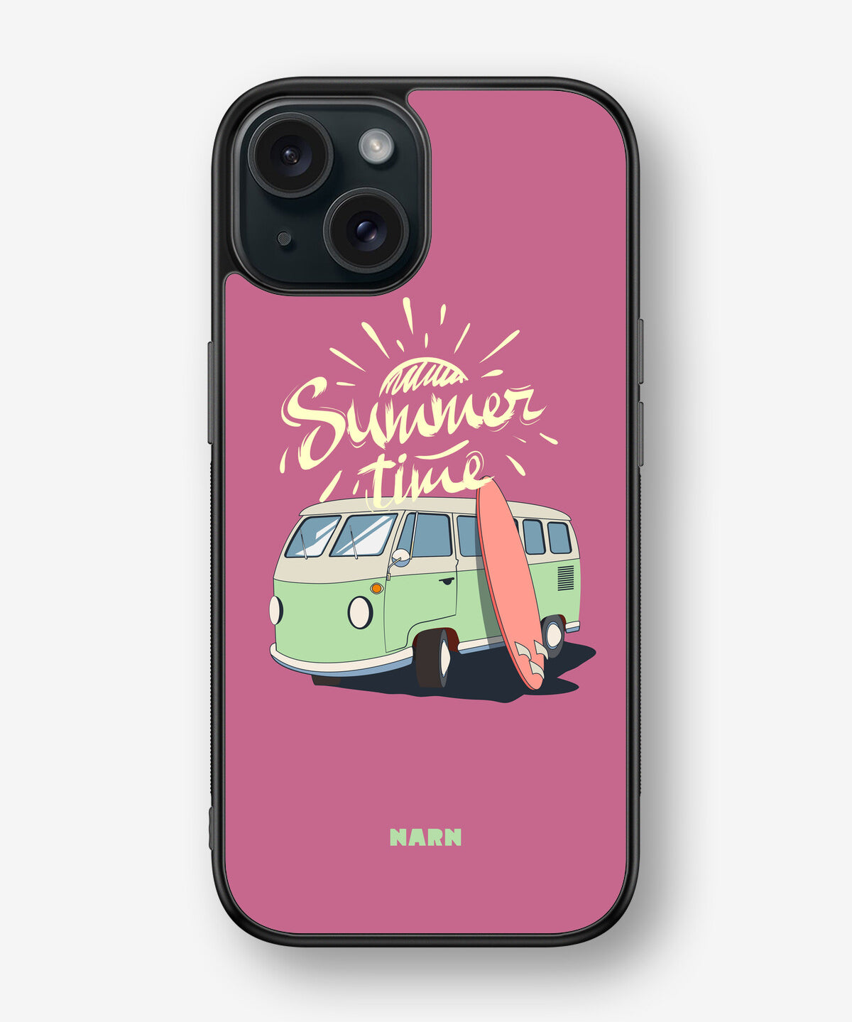 iPhone 15 Hard Case – Summer Van - View 1