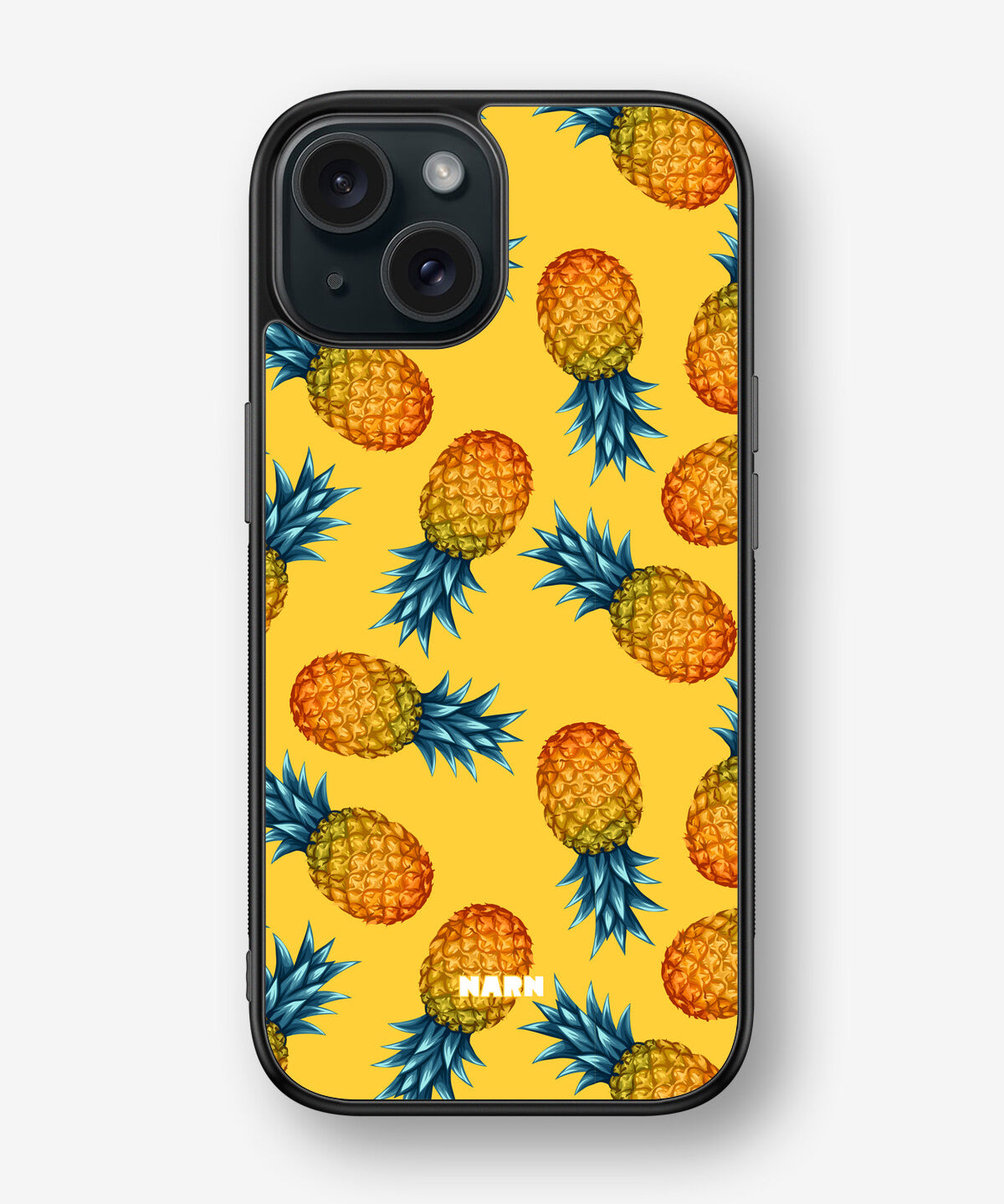 iPhone 15 Hard Case – Sunny Pineapple - View 1