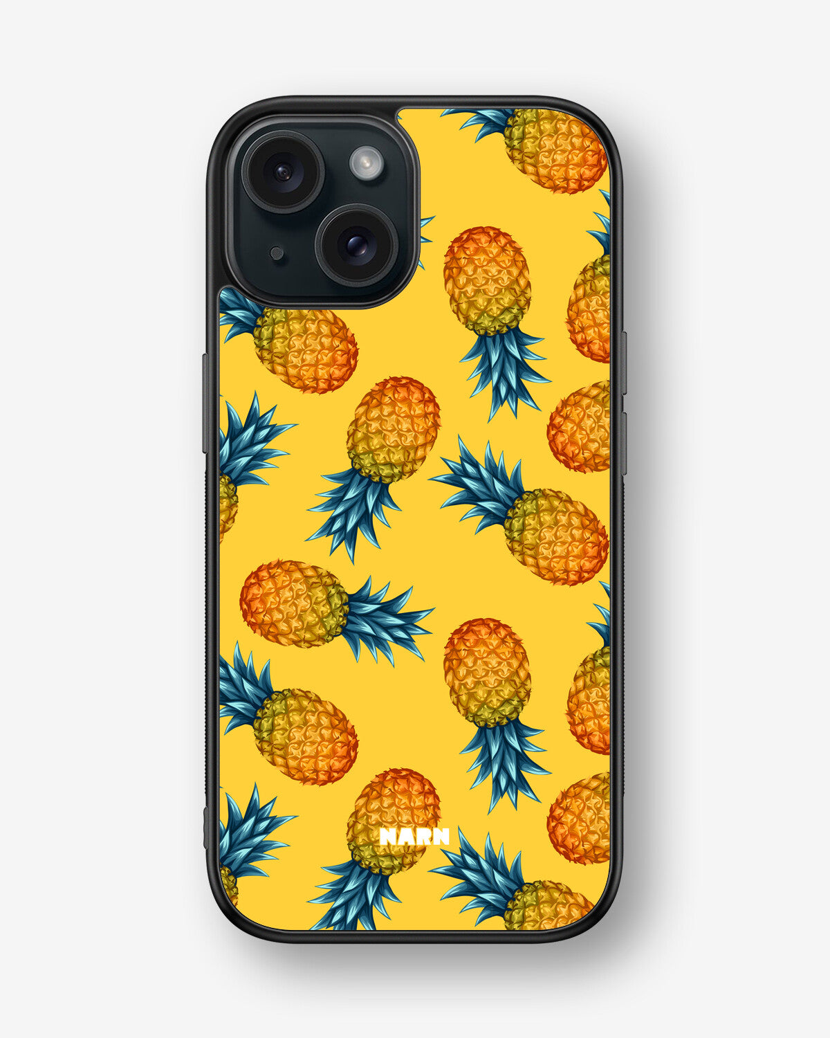 iPhone 15 Hard Case – Sunny Pineapple - View 1