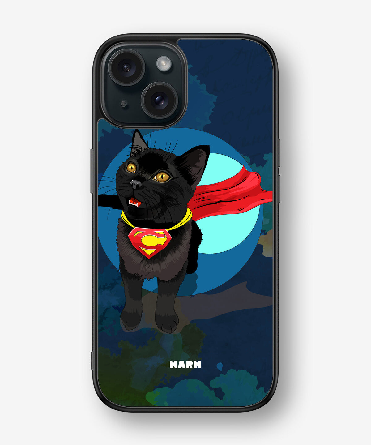 iPhone 15 Hard Case – Super Cat - View 1