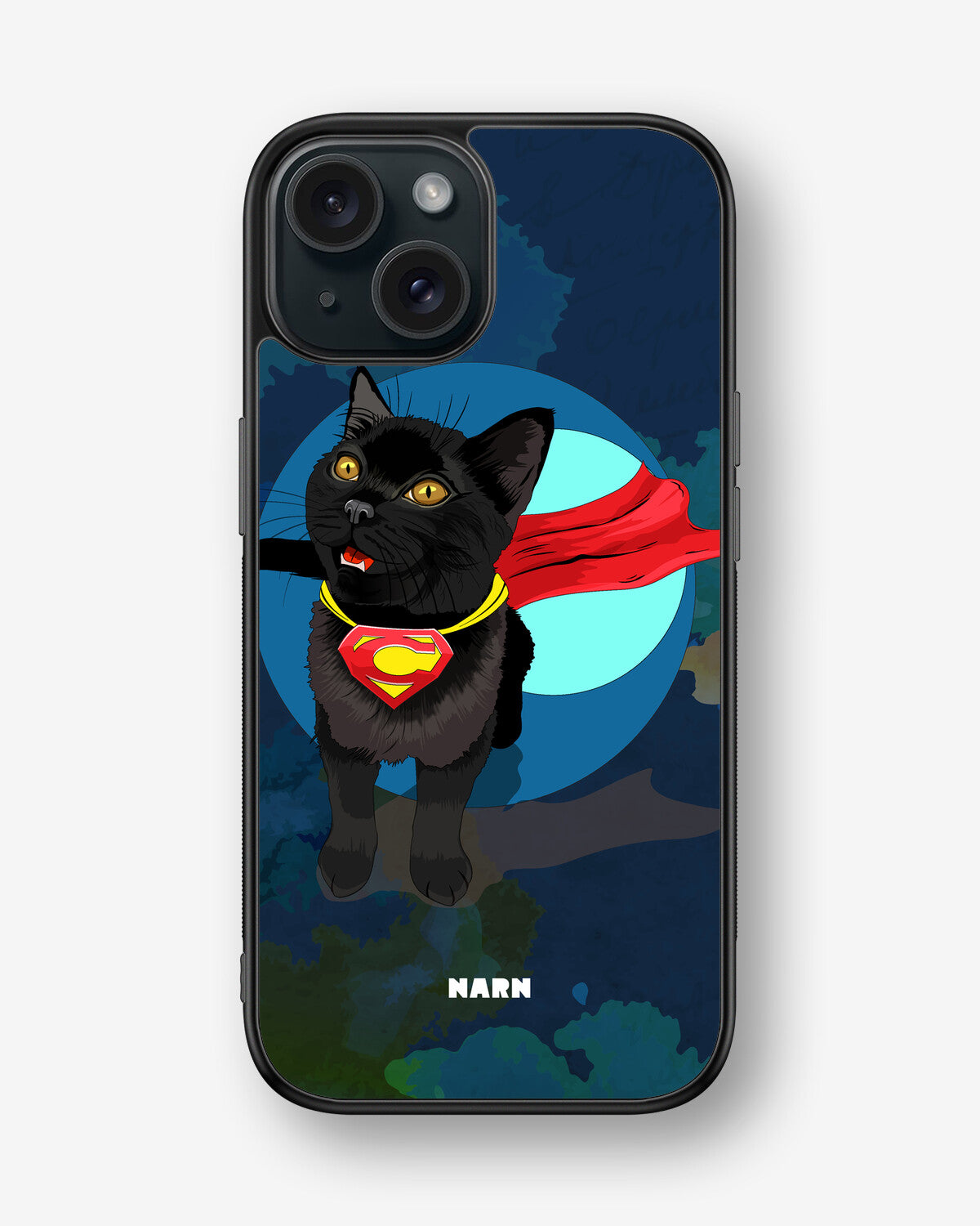 iPhone 15 Hard Case – Super Cat - View 1