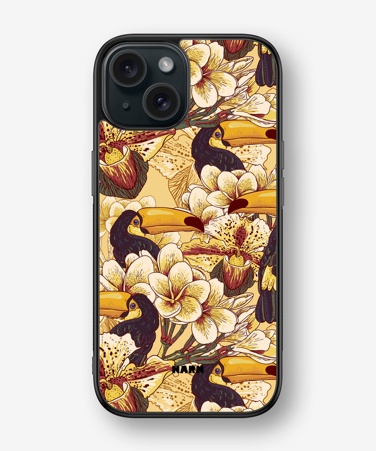 iPhone 15 Hard Case – Toucans - View 1