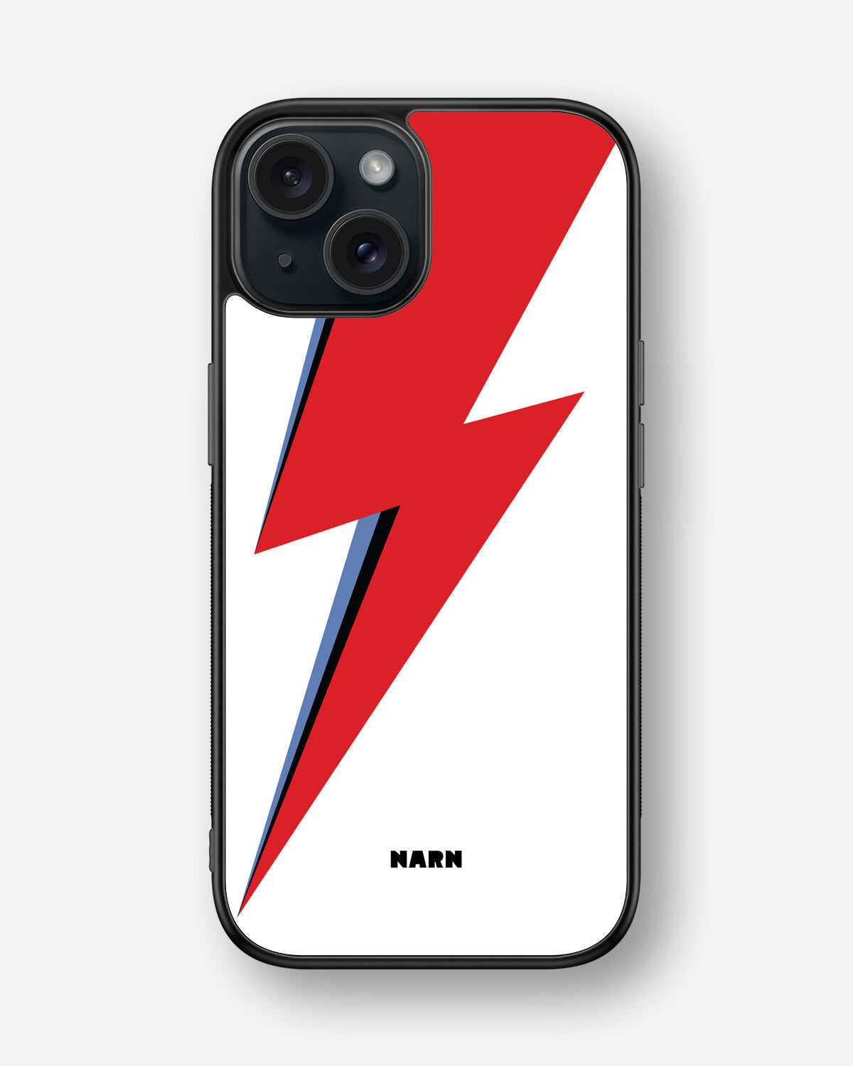 iPhone 15 Hard Case – White Bowie  - View 1
