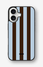 iPhone 16 Hard Case – Bistro Stripes - View 1