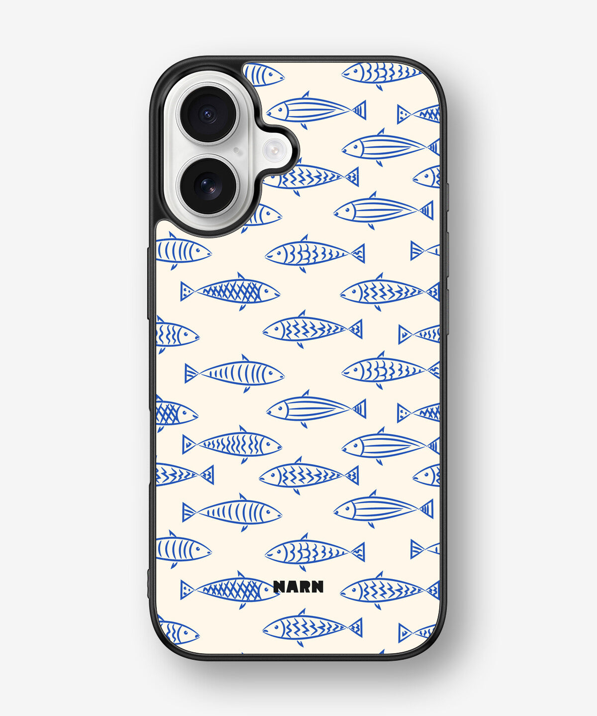 iPhone 16 Hard Case – Blue Catch - View 1