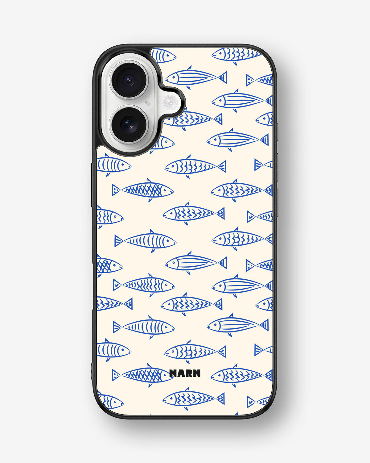 iPhone 16 Hard Case – Blue Catch - View 1