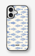 iPhone 16 Hard Case – Blue Catch - View 1