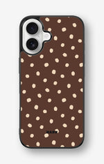 iPhone 16 Hard Case – Choco Dots - View 1