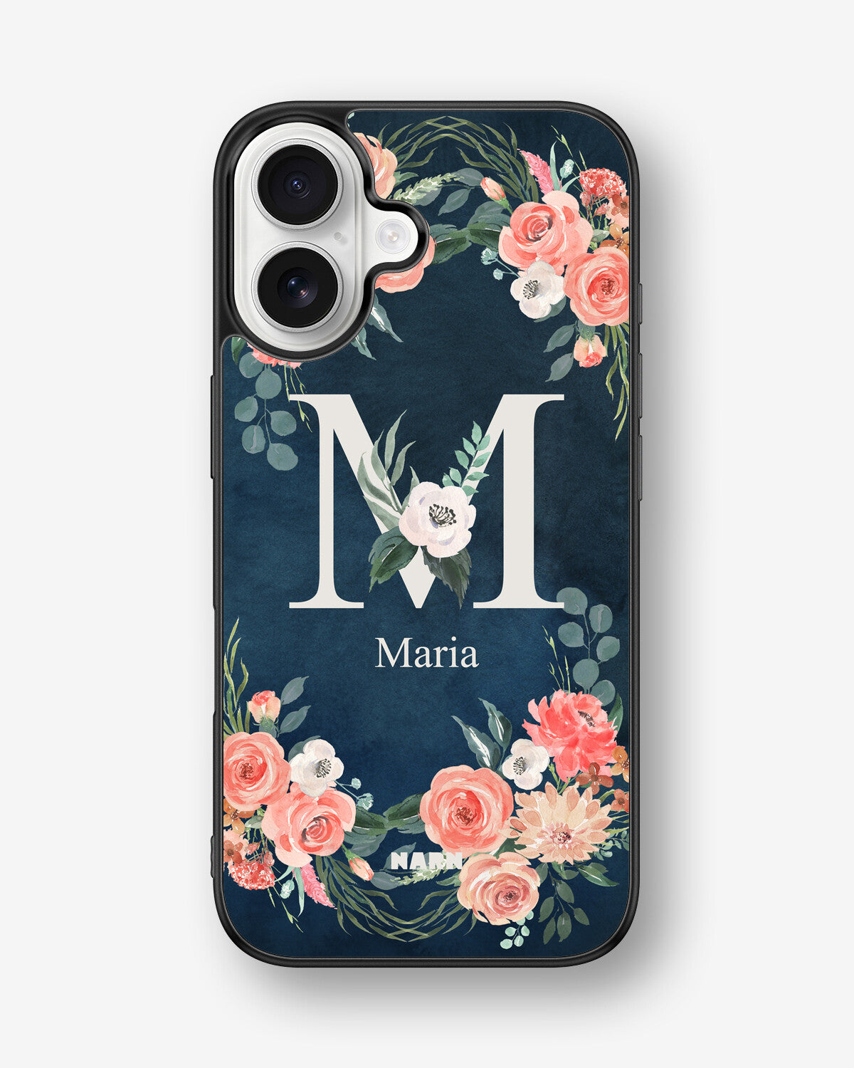 iPhone 16 Hard Case – Custom - Floral - View 1
