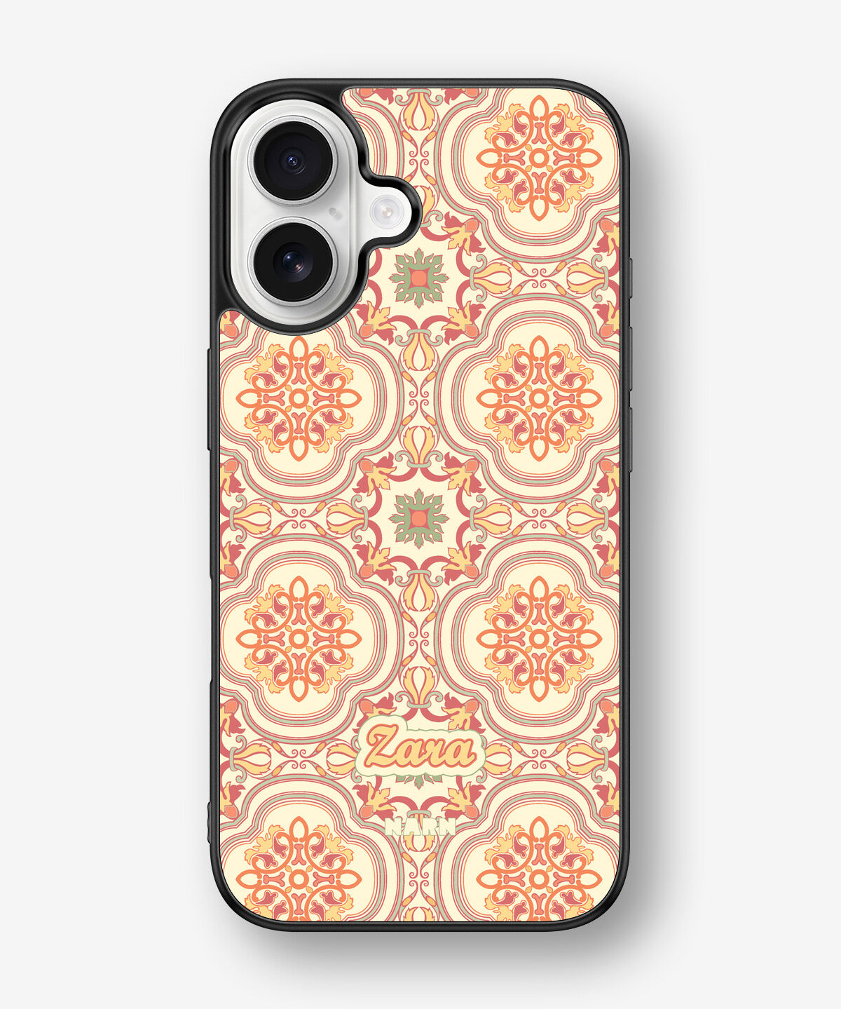 iPhone 16 Hard Case – Custom - Moroccan  - View 1