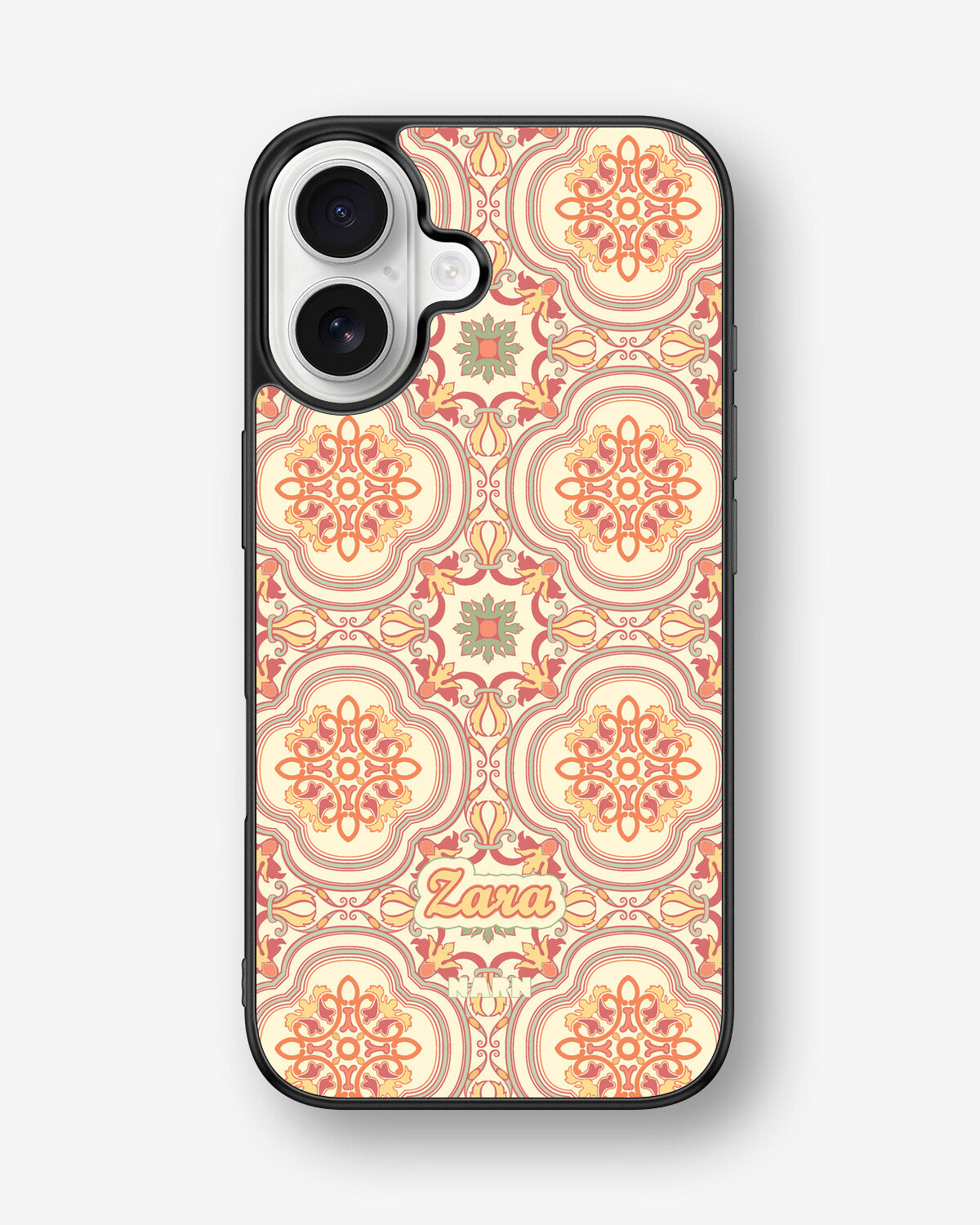 iPhone 16 Hard Case – Custom - Moroccan  - View 1