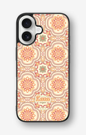 iPhone 16 Hard Case – Custom - Moroccan  - View 1