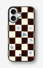 iPhone 16 Hard Case – Dolce Grid - View 1