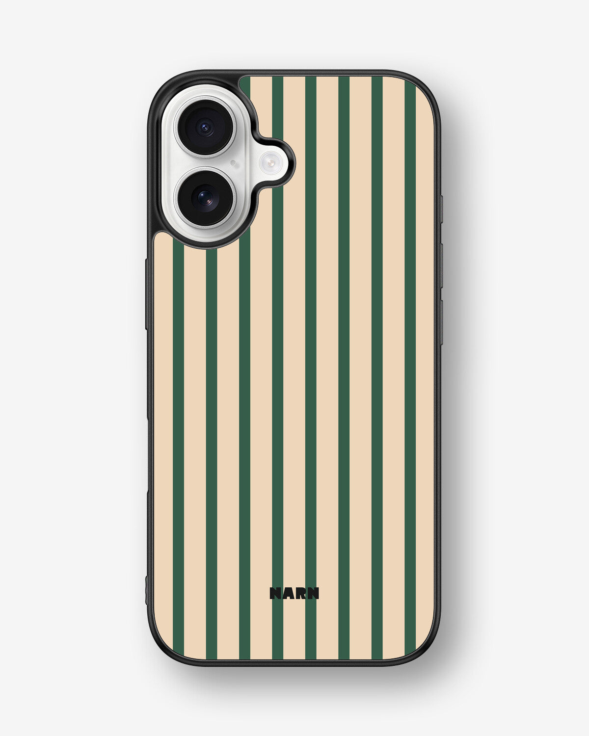 iPhone 16 Hard Case – Evergreen Stripe - View 1